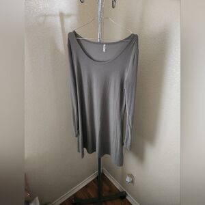 Mudd Olive Green Long Sleeve Pullover Dress